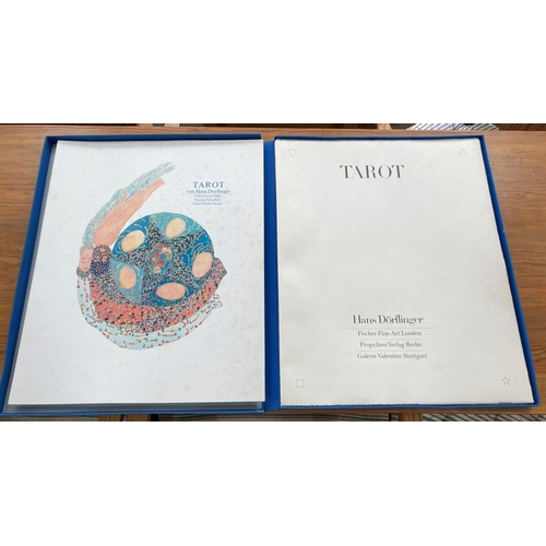 238 - 'TAROT' by Hans Dörflinger (German b. 1941), limited edition grandlithos on hard paper, each signed... 