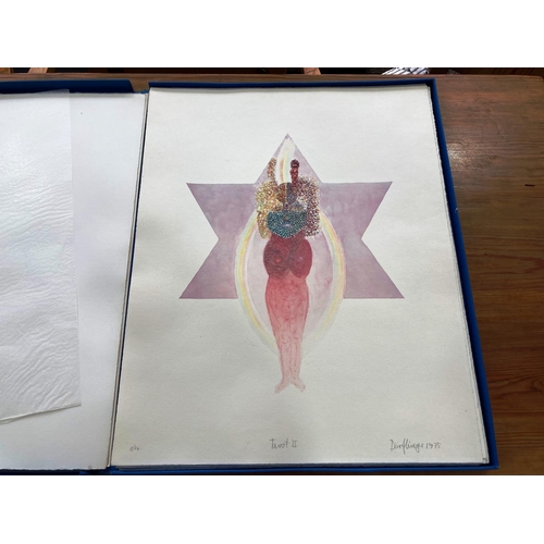 238 - 'TAROT' by Hans Dörflinger (German b. 1941), limited edition grandlithos on hard paper, each signed... 