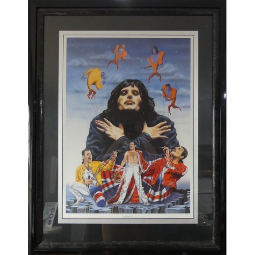 Trevor Horswell, British 20thC, Freddie Mercury, Limited Edition Print ...