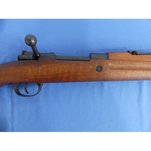 2 - A 1939 VZ24 Czechoslovakian Mauser Rifle, de-activated,  with cleaning rod and deactivation stamp an... 