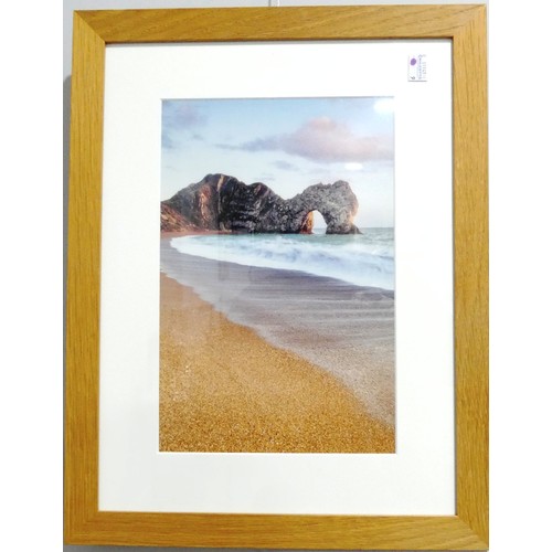 194 - Keith Cast, 'Summer Blue Sea', limited edition print, no.277/850, signed and titled by the artist in... 