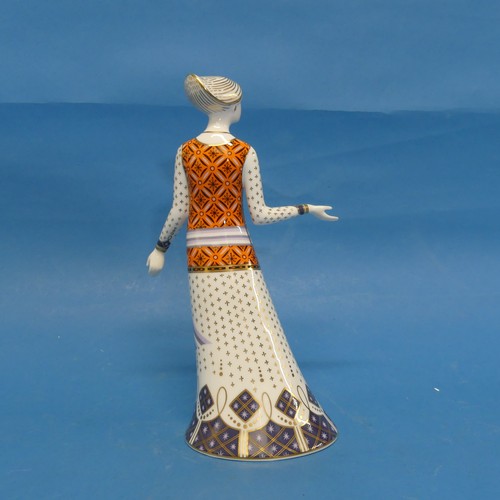 153 - A Royal Crown Derby 'Athena' Figure, 'The Classic Collection' with factory marks to base, 23cm tall.... 