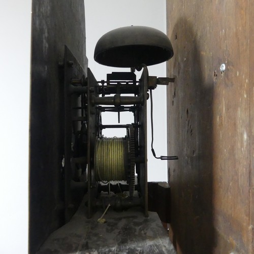 393 - Thomas Simson, Hertford, a mahogany 8-day longcase clock with two-weight movement striking on a bell... 