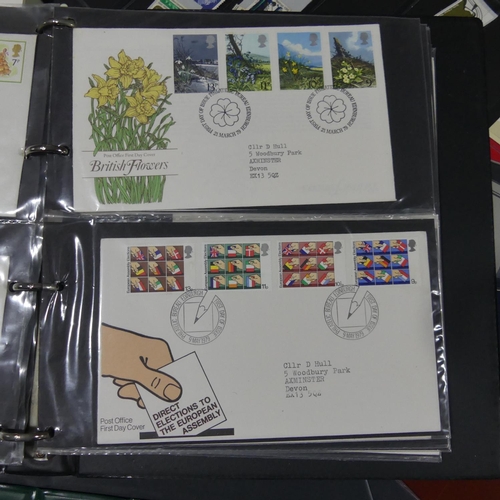 49 - An accumulation of Great British and Jersey First Day Covers, also some PHQ cards and presentation p... 