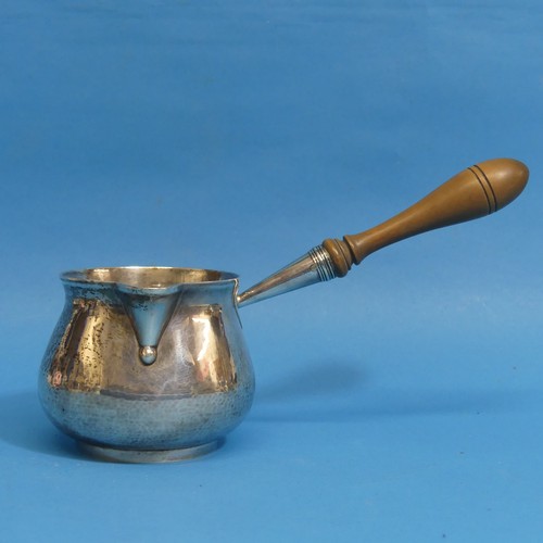 41 - A George III silver Brandy Warming Pan, by Henry Chawner & John Eames, hallmarked London, 1796, ... 