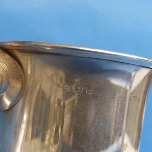 77 - A George V silver two handled Trophy Cup, hallmarked Birmingham, 1933, of goblet form with leaf capp... 