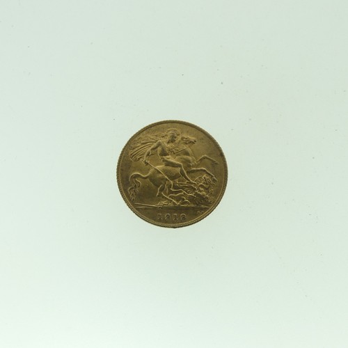 100 - A George V gold Half Sovereign, dated 1913.