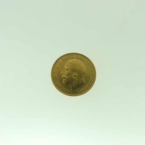 97 - A George V gold Half Sovereign, dated 1911.