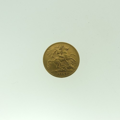 98 - A George V gold Half Sovereign, dated 1912.