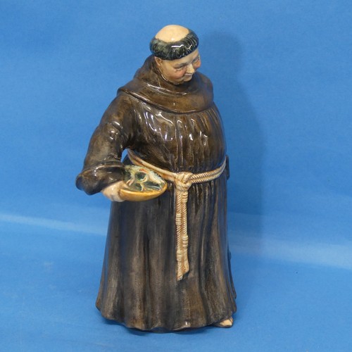 72 - A Royal Doulton figure of 'The Foaming Quart', together with the 'Jovial Monk', each with factory ma... 