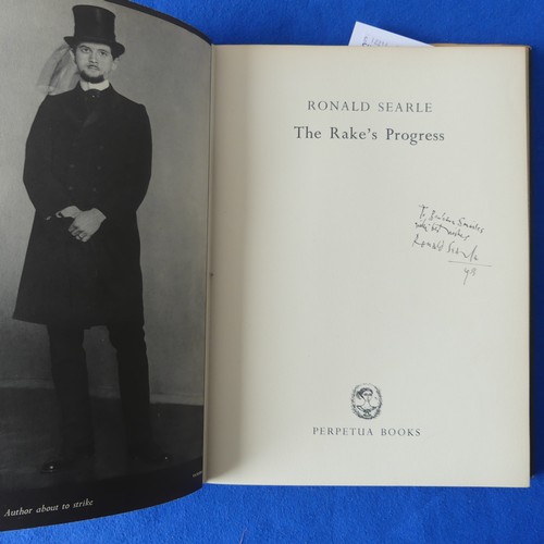 138 - Searle, Ronald, two signed books: 'The Terror of St Trinian's', by Timothy Shy and Ronald Searle, 19... 