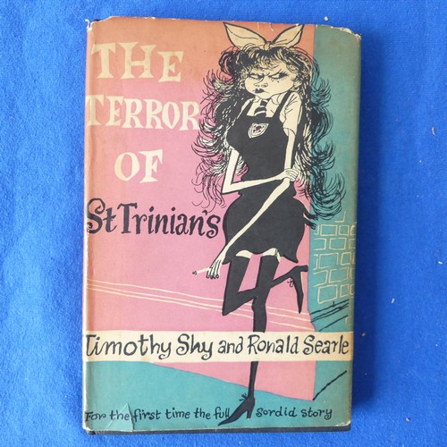 138 - Searle, Ronald, two signed books: 'The Terror of St Trinian's', by Timothy Shy and Ronald Searle, 19... 