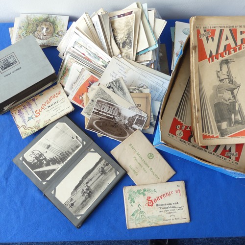 80 - A large quantity of postcards, some RP to include British and foreign topographical, local and many ... 