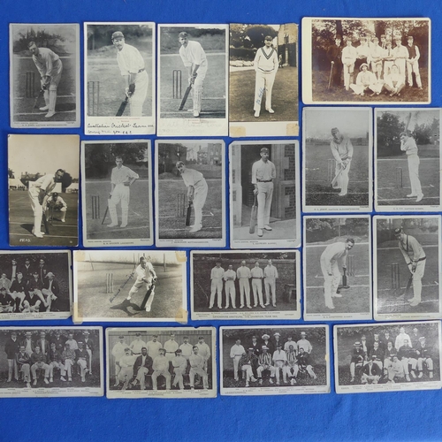 132 - Cricket: an interesting collection of memorabilia and ephemera relating to cricket, including a 3¼in... 