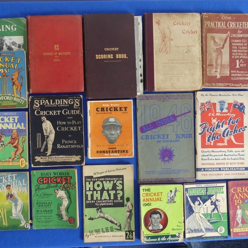 132 - Cricket: an interesting collection of memorabilia and ephemera relating to cricket, including a 3¼in... 