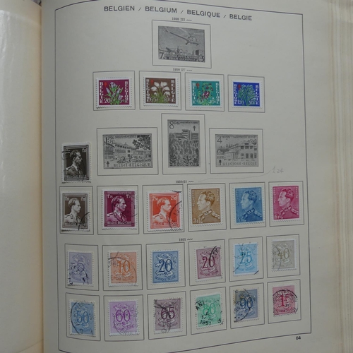 61 - Stamps; Various Stamps in two albums, a stockbook and loose, including 1953 Coronation Omnibus Sets ... 