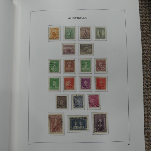 63 - Stamps; 1913-94 mainly used collection of Australian Stamps, in a Stanley Gibbons album, including 1... 