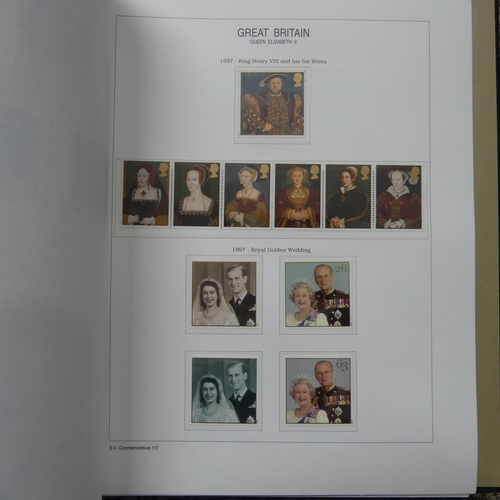 66 - Stamps; A collection of mainly mint Great British Decimal Stamps, in two Royal Mail Stamp Albums wit... 