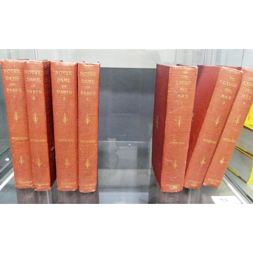 92 - Victor Hugo; 'Les Miserables', a ten volume limited edition set published by H.S. Nichols, London, 1... 