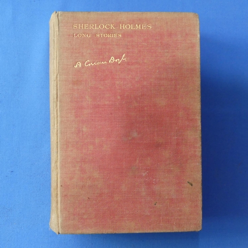 133 - Conan Doyle (Arthur); 'Sherlock Holmes Long Stories', pub. John Murray, London, 1929, first edn, red... 