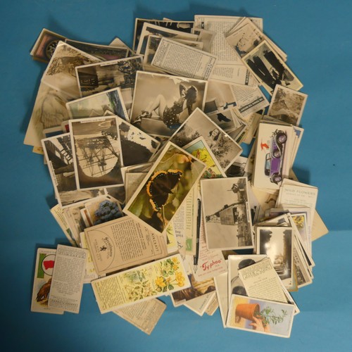 79 - Cigarette Cards, a good and large quantity of cigarette and trade cards, sets and part-sets, togethe... 