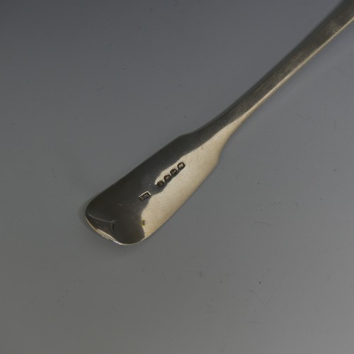 400 - A George III silver fiddle pattern Basting Spoon, by William Eaton, hallmarked London, 1814, handle ... 