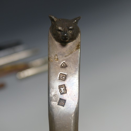 406 - An Elizabeth II silver Letter Opener, by J B Chatterley & Sons Ltd., hallmarked Birmingham 1971,... 