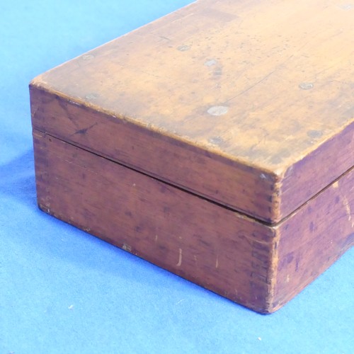 411 - A mahogany cased brass Pantograph, in rectangular fitted box, the pantograph of standard design sign... 