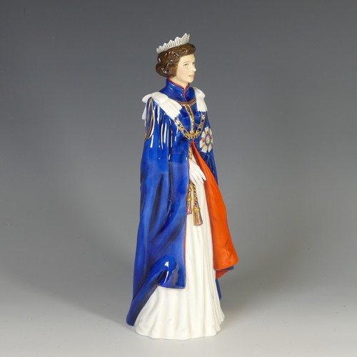 50 - A Royal Doulton character figure of HM Queen Elizabeth, HN2878, limited edition 452/2500, with certi... 