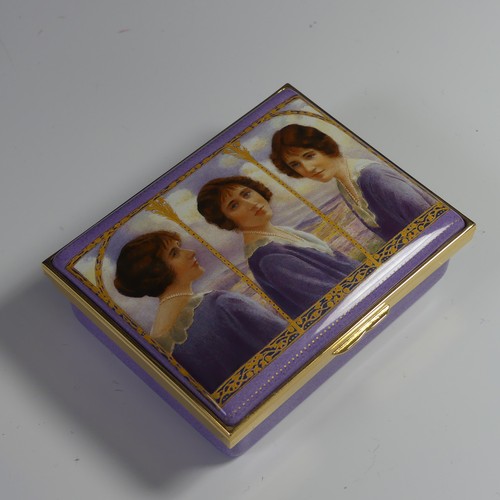 104 - A small quantity of Halcyon Days enamel Boxes of Royal Interest, to include 5th anniversary of the d... 