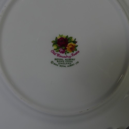 70 - A Royal Albert 'Old Country Roses' pattern part Tea Set, comprising Cups and Saucers, Teapot, Cake S... 