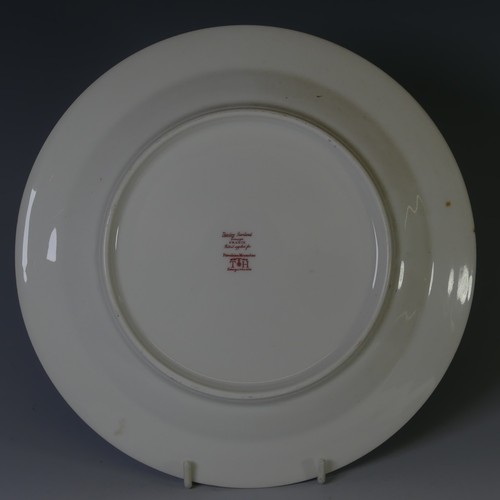 110 - A Theodore Haviland Limoges part Dinner Service, comprising a cake stand and twenty nine plates, pri... 