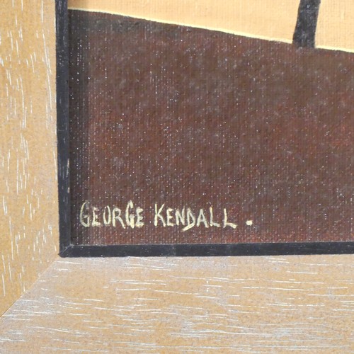 175 - George Kendall (Australian, b.1937), Pearl, oil on canvas board, signed, inscribed and dated '99 ver... 