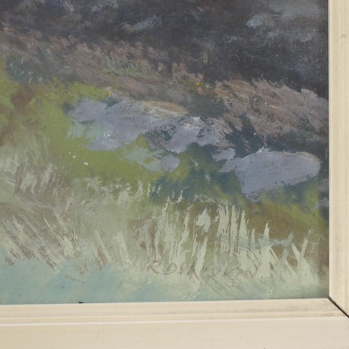 203 - Reginald Daniel Sherrin (1891-1971) Dartmoor landscape, watercolour, signed, 36cm x 52cm, framed.... 