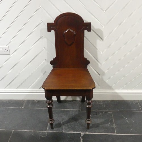 537 - A mahogany Nest of four Tables, raised on moulded legs and sledge feet, the largest: W 59cm x D 38cm... 