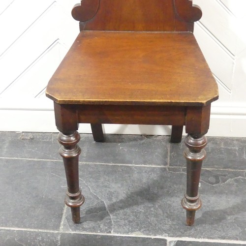 537 - A mahogany Nest of four Tables, raised on moulded legs and sledge feet, the largest: W 59cm x D 38cm... 