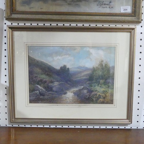 215 - Frederick John Widgery (British, 1861-1942), Okehampton, watercolour, signed, 22cm x 33cm, framed.... 