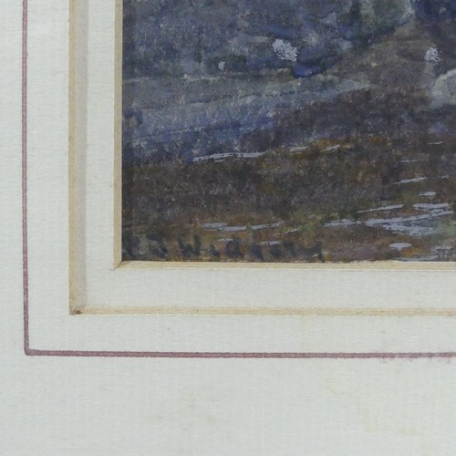 215 - Frederick John Widgery (British, 1861-1942), Okehampton, watercolour, signed, 22cm x 33cm, framed.... 