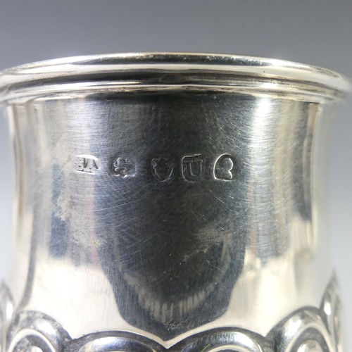 62 - A George III silver Christening Mug, by Stephen Adams II, hallmarked London, 1815, of baluster form ... 
