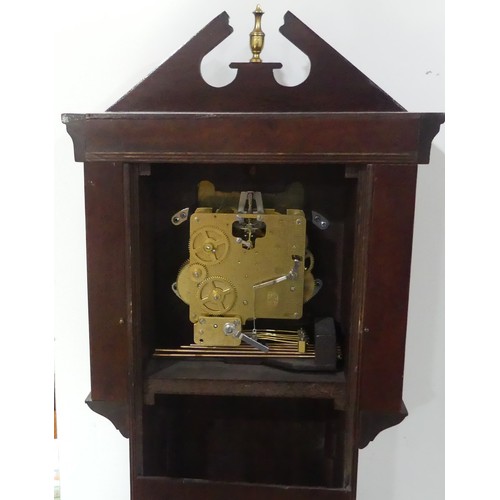 Richard Broad, Bodmyn, Cornwall, a 1970’s walnut cased Granddaughter ...