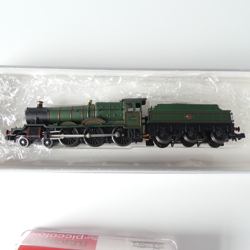 202 - Ixion Models N gauge INS 7800 2-6-0 'Torquay Manor' tender locomotive, BR green, together with Peco ... 