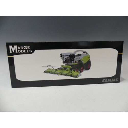 220 - A boxed Marge Models CLAAS Jaguar 990, Terrain Track and Claa Orbis 750 1:32 Scale (Factory sealed, ... 