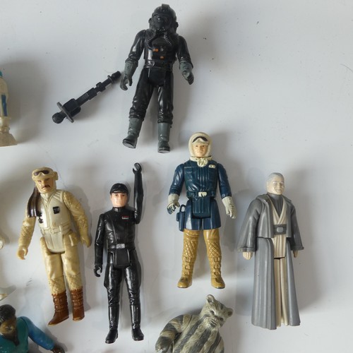 228 - A collection of mixed Star Wars Figures, approximately 40 in total from late 1970's/early 1980's) pl... 