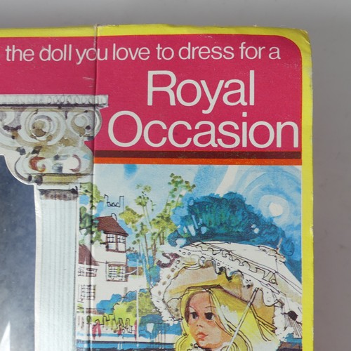 267 - A boxed blonde Pedigree Royal Occasion Sindy doll, with blonde hair and blue side glancing eyes, num... 