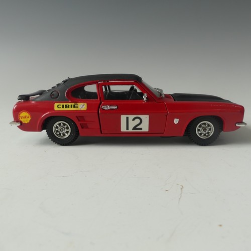 270 - A Collection of six Dinky and Corgi Toys, including a boxed Corgi Lotus Elite racing car & trail... 