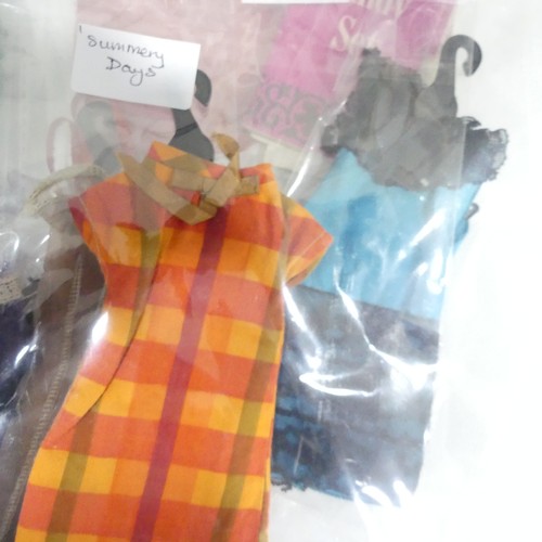 271 - A 1960'S Pedigree Sindy Doll, Clothing and accessories, marked 'Made in England',  with a quantity o... 