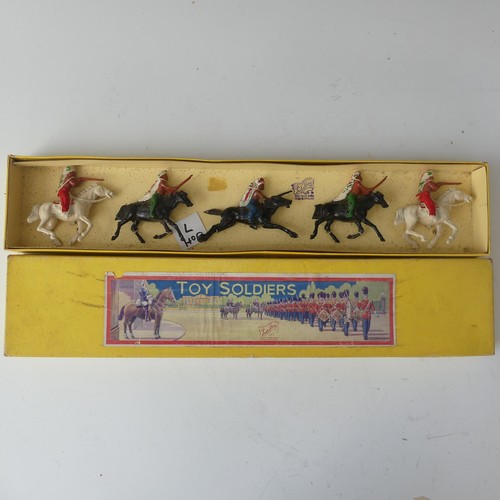 277 - 3 sets of Johillco (John Hill and co) lead cowboys and Indians, all in original boxes, 1 set of nati... 