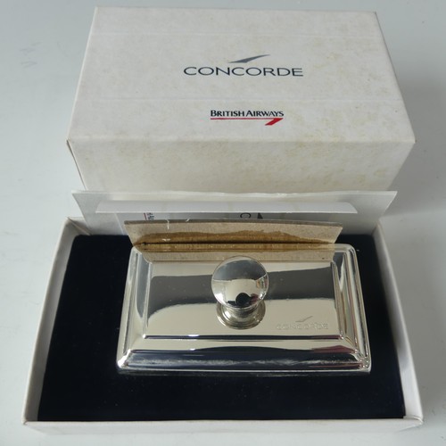 342 - A collection of British Airways Concorde memorabilia, including a boxed desk plane, an inflight fold... 