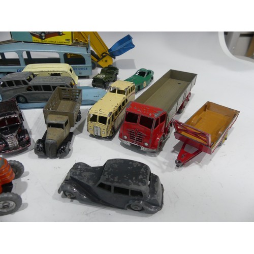 291 - Corgi 416 R.A.C. Radio Rescue Land-Rover, boxed, and Dinky 191 Dodge Royal Sedan, boxed, together wi... 