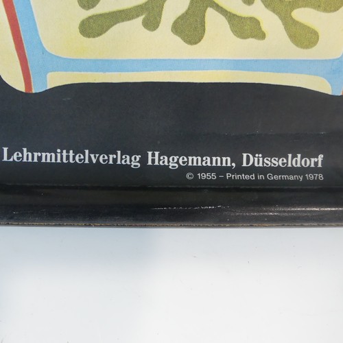 347 - Jung-Koch-Quentell (Lehrmittelverlag Hagemann, Düsseldorf): two late 20th century educational displa... 